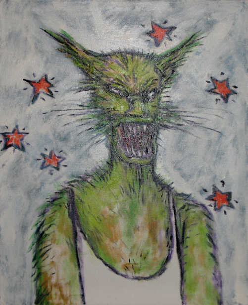 Clive Barker - Green Werewolf