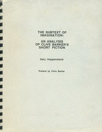 Clive Barker's Short Stories