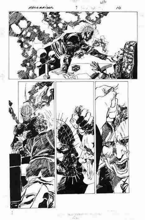 Hellraiser Book 9 Original Art