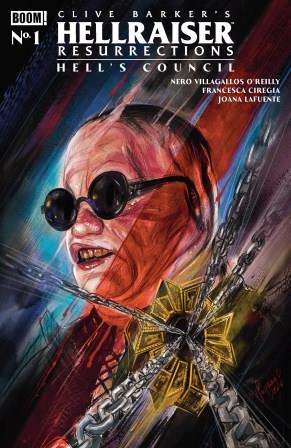 Clive Barker - Hellraiser: Resurrections - Hell’s Council 1 - Suspiria Vilchez cover art