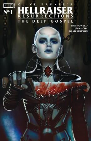Clive Barker - Hellraiser: Resurrections - The Deep Gospel 1 - Rebeca Puebla cover art