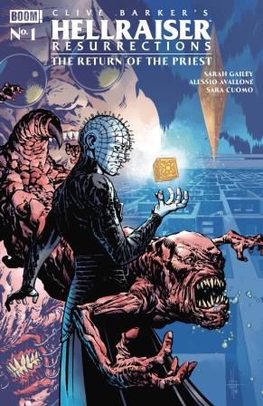 Clive Barker - Hellraiser: Resurrections - The Return of the Priest 1 - Zach Howard cover art