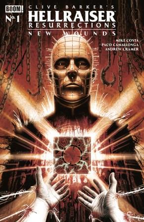 Clive Barker - Hellraiser: Resurrections - New Wounds 1 - Martin Simpson cover art