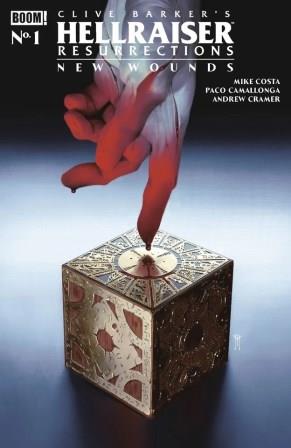 Clive Barker - Hellraiser: Resurrections - New Wounds 1 - Miguel Mercado cover art