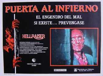 Hellraiser, Mexican lobby cards