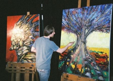 Clive Barker - In The Studio - April 2008