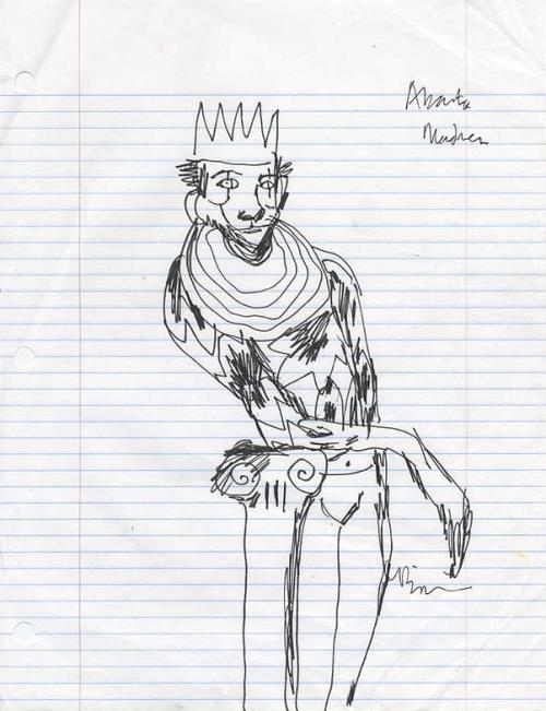 Clive Barker - Untitled IR36 annotated