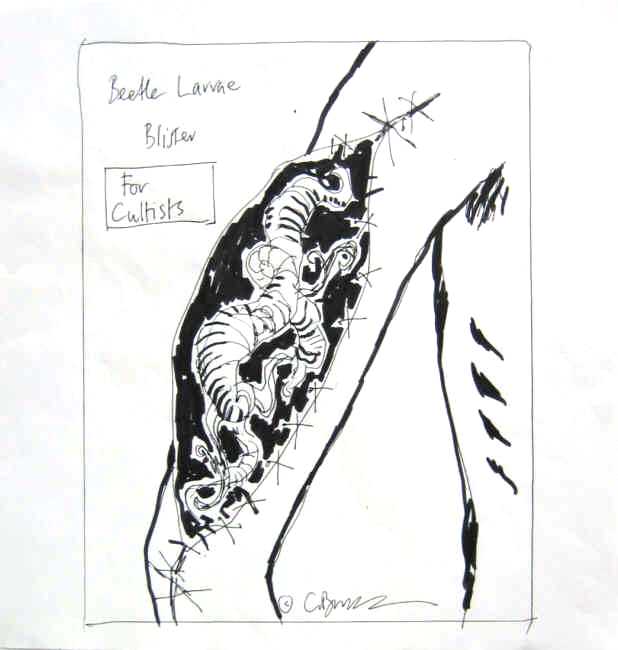 Clive Barker - Beetle Larvae Blister