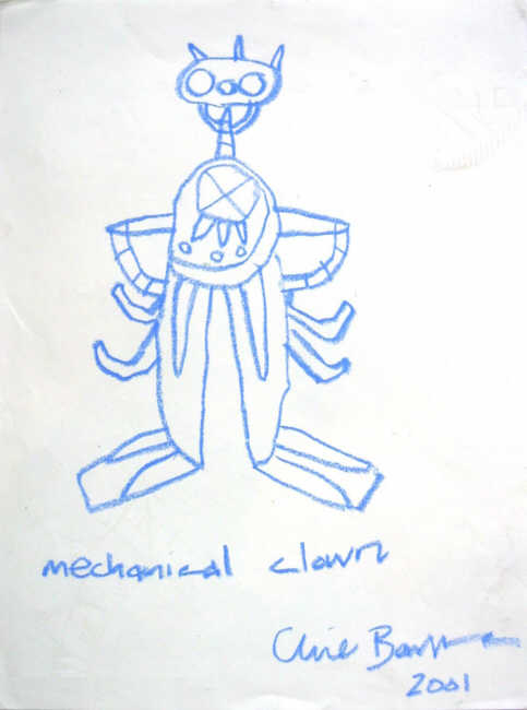 Clive Barker - IR - Mechanical Clown