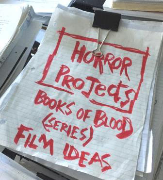 The Books of Blood project for TV