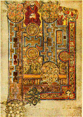 The Book of Kells - The Holy Gospel according to St John