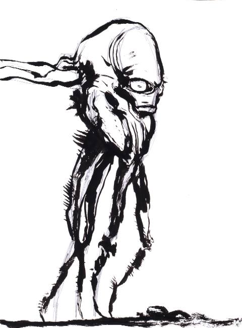 Clive Barker - Creature With Long Legs