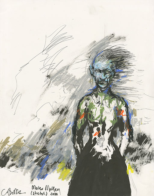 Clive Barker - Mater Motley (sketch)