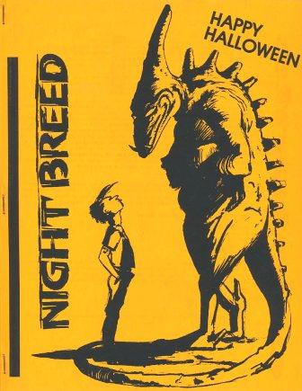 Nightbreed, Vol 1 No 4, October 1991