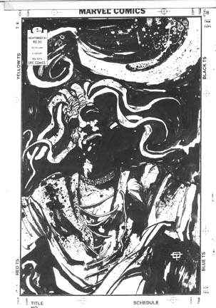 Nightbreed Book 24 Original Art