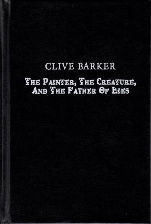 Clive Barker - The Painter - US numbered edition