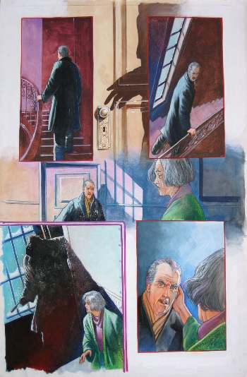 New Murders In The Rue Morgue Original Art