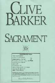 Clive Barker - Sacrament - US Proof