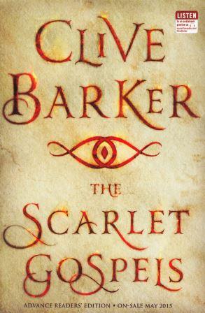 Clive Barker - Scarlet Gospels - US advance copy