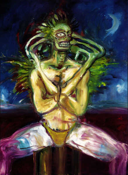 Clive Barker - Seated Man