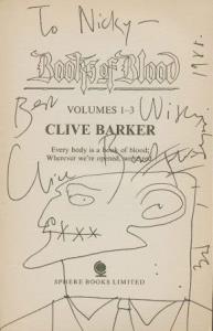 Clive Barker - Books of Blood, UK