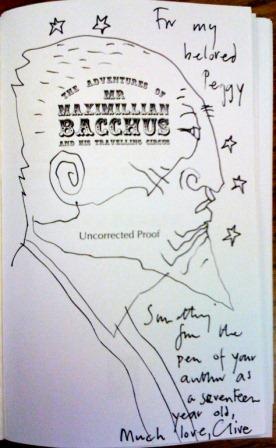 Clive Barker - The Adventures of Maximillian Bacchus, US