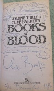Clive Barker - Books of Blood volume 3, US