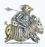 Clive Barker - Skeletal Boy On A Skeletal Horse