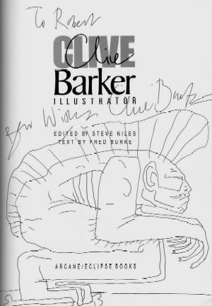 Clive Barker - Illustrator