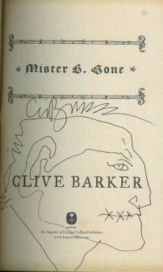 Clive Barker - Mister B. Gone, US