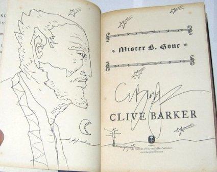 Clive Barker - Mister B. Gone, US