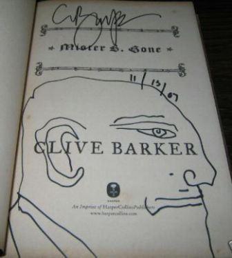 Clive Barker - Mister B. Gone, US