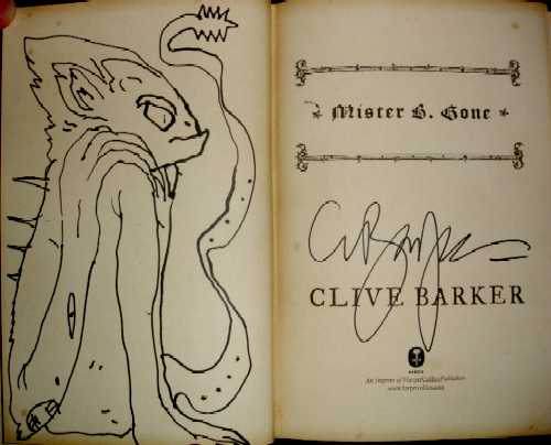 Clive Barker - Mister B. Gone, US