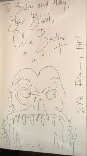 Clive Barker - unknown