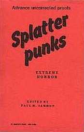 Splatterpunks : Extreme Horror - proof