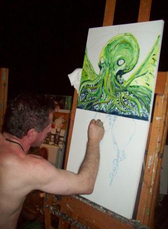 Clive Barker - The Studio - August 2008