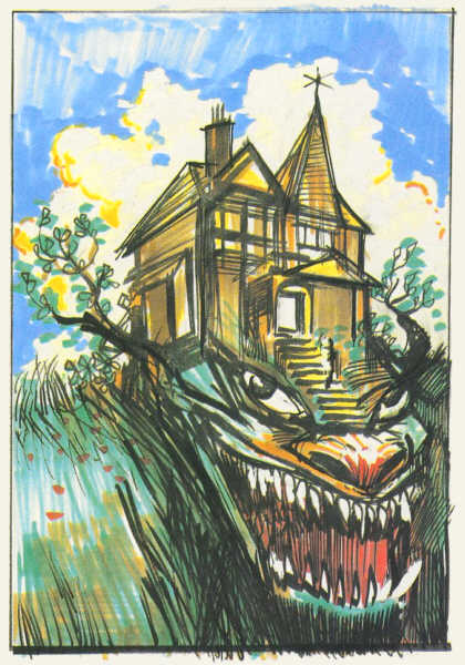 Clive Barker - Thief Cover Proposal (House And Mouth)