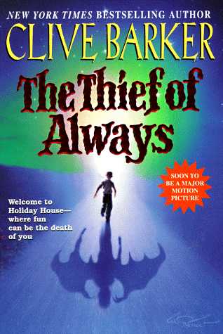 Clive Barker - Thief of Always - US paperback edition