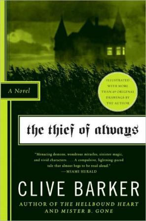 Clive Barker - Thief of Always - US paperback edition