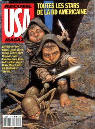 Clive Barker - Pig Blood Blues, Recueil USA Magazine, France, 1991