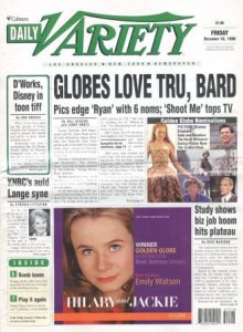 Daily Variety, 18 December 1998