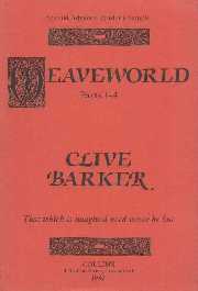 Clive Barker - Weaveworld - UK proof