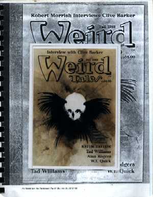 Weird Tales, No 292, Fall 1988