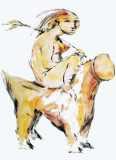Clive Barker - Woman Riding Phallus