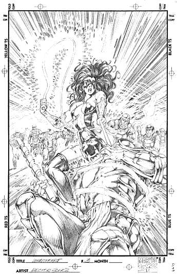 Wraitheart Original Art