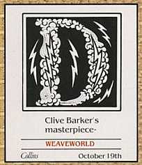 Weaveworld teaser, October 1987