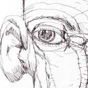 Clive Barker - Abarat sketch 14